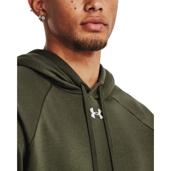 Under Armour Hættetrøje Rival Fleece Grøn L / Regular Mand