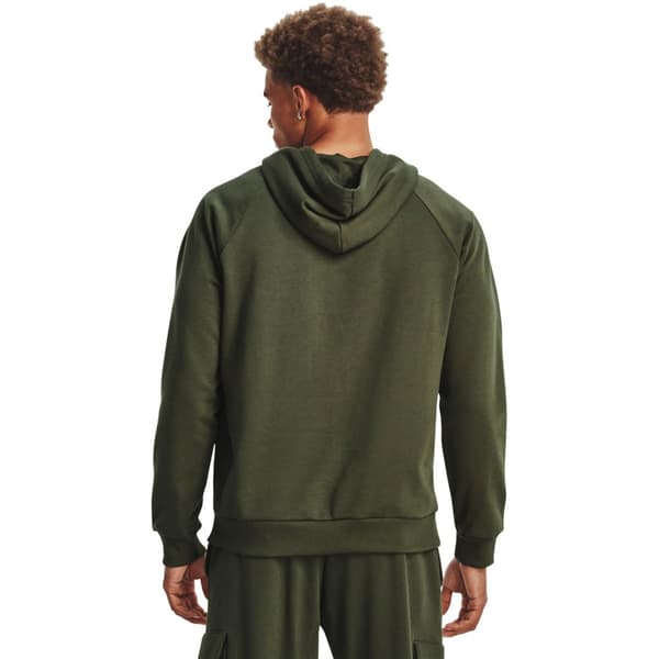 Under Armour Hættetrøje Rival Fleece Grøn L / Regular Mand