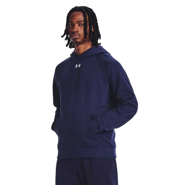 Under Armour Hættetrøje Rival Fleece Blå M / Regular Mand