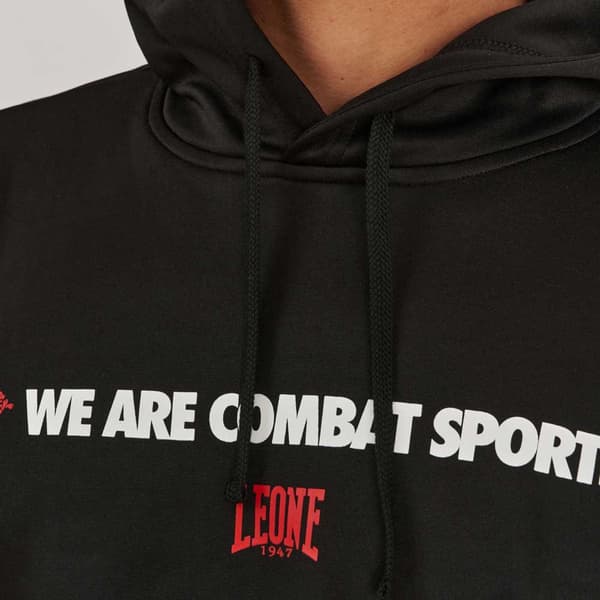 Leone1947 Hættetrøje Logo Wacs Rød,Sort L Mand