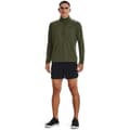 Miniatyrbillede 5 af 5: Under Armour Langærmet T-shirt Med Halv Lynlås Tech™ 2.0 Grøn L / Regular Mand