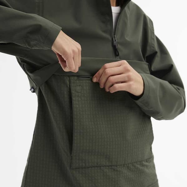 Tropicfeel Halv Lynlå Sweatshirt Ns40 Grøn M Kvinde