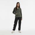 Miniatyrbillede 7 af 7: Tropicfeel Halv Lynlå Sweatshirt Ns40 Grøn M Kvinde