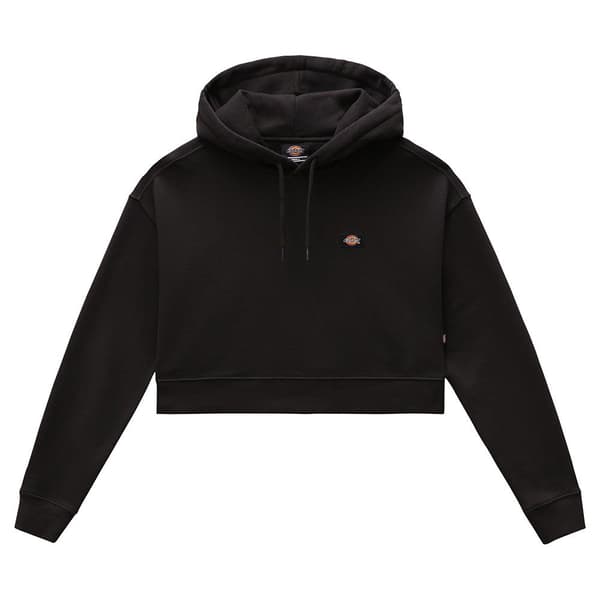 Dickies Beskuren Hoodie Oakport Svart XS Kvinna