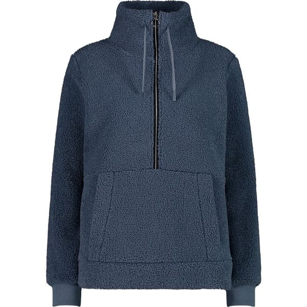 Cmp Halv Lynlå Sweatshirt 32p3806 Blå M Kvinde