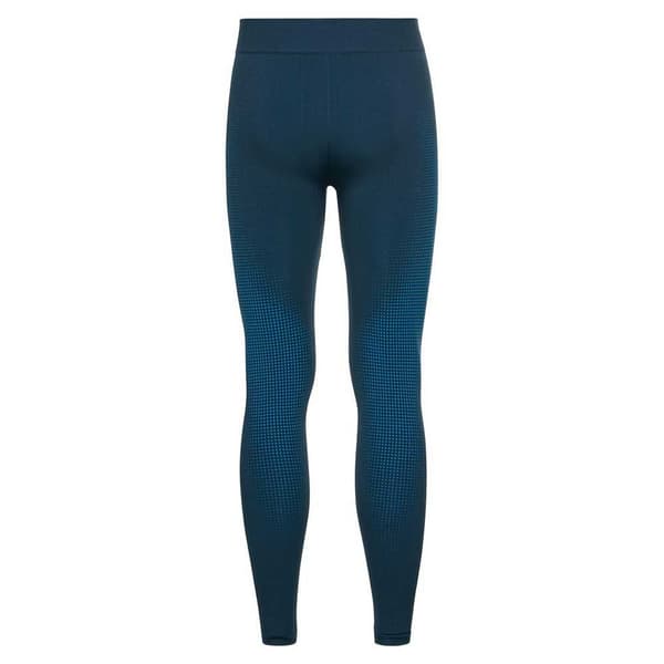 Odlo Leggings Performance Warm Eco Blå XL Mand