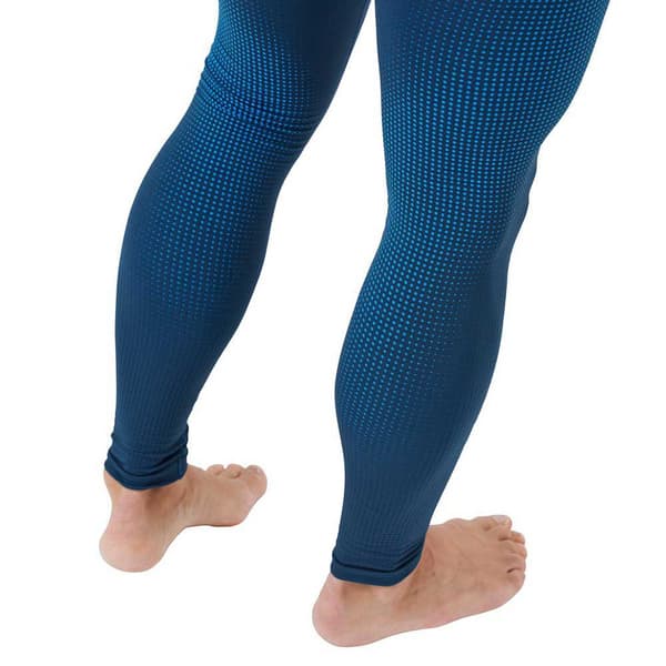 Odlo Leggings Performance Warm Eco Blå XL Mand