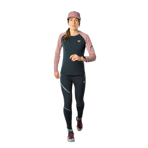 Dynafit Långärmad T-shirt Alpine Pro Grå DE 36 Kvinna