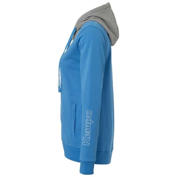 Kempa Fuld Lynlå Sweatshirt Core 2.0 Blå S Kvinde