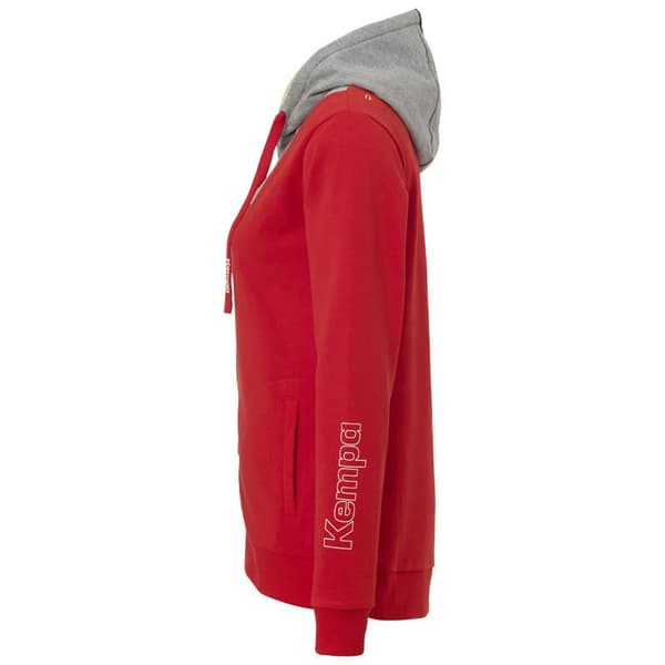 Kempa Fuld Lynlå Sweatshirt Core 2.0 Rød XS Kvinde