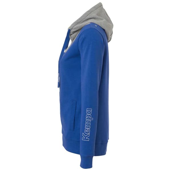 Kempa Fuld Lynlå Sweatshirt Core 2.0 Blå 2XL Kvinde