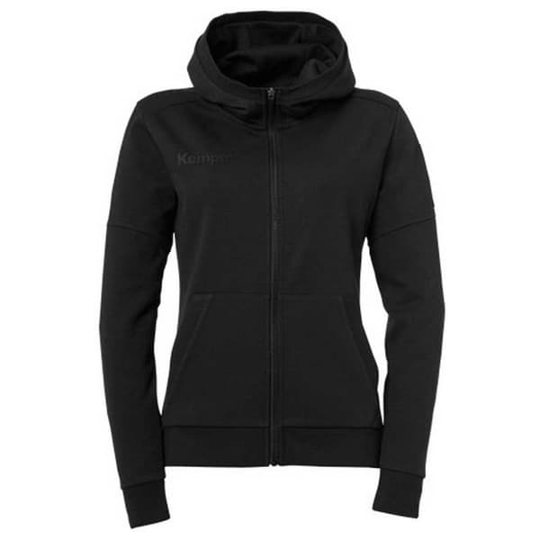 Kempa Fuld Lynlå Sweatshirt Status Sort L Kvinde