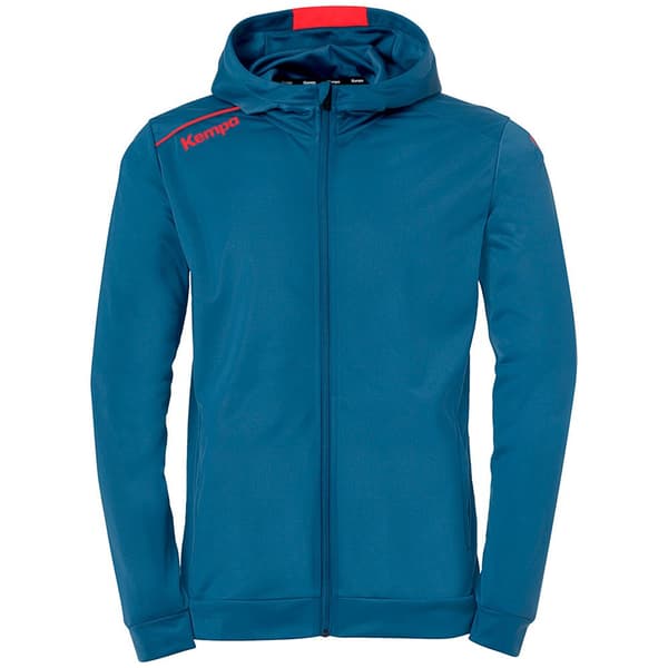 Kempa Sweatshirt Med Fuld Lynlås Player Blå 2XL Mand