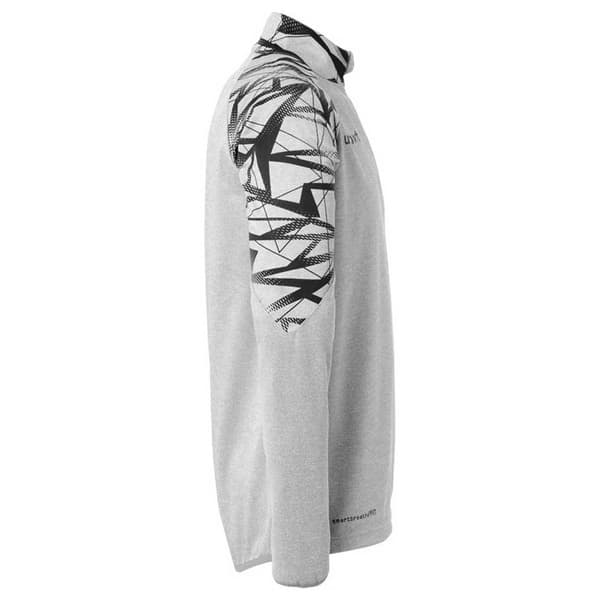 Uhlsport Halv Lynlå Sweatshirt Goal 25 Grå 3XL Mand