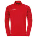 Miniatyrbillede 1 af 4: Uhlsport Halv Lynlå Sweatshirt Goal 25 Rød M Mand