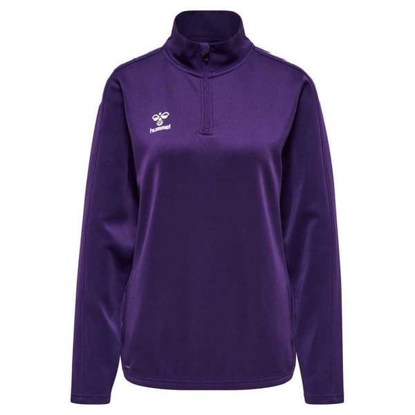 Hummel Halv Lynlå Sweatshirt Core Xk Lilla XS Kvinde