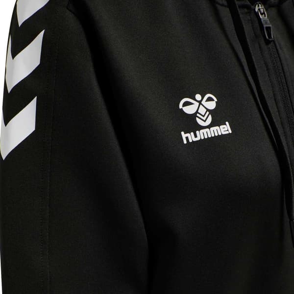 Hummel Full Vetoketjullinen Villapaita Core Xk Poly Musta XL Nainen