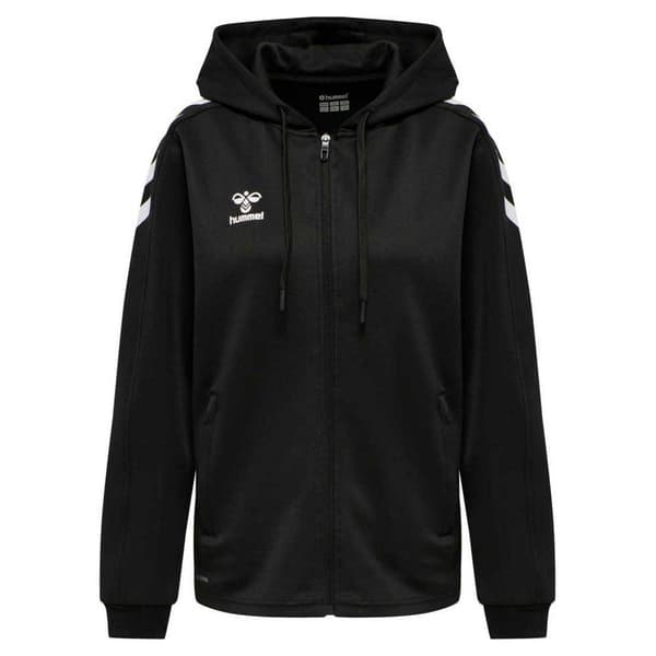 Hummel Full Vetoketjullinen Villapaita Core Xk Poly Musta XL Nainen