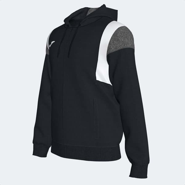 Joma Sweatshirt Med Full Dragkedja Confort Iii Svart 12-14 Years Pojke