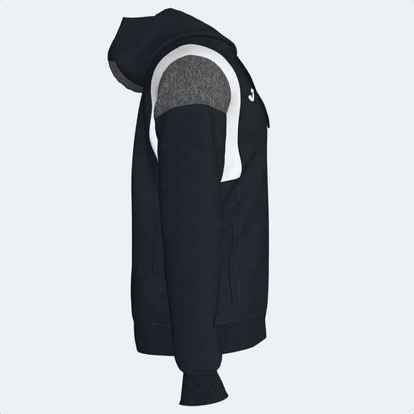 Joma Sweatshirt Med Full Dragkedja Confort Iii Svart 12-14 Years Pojke