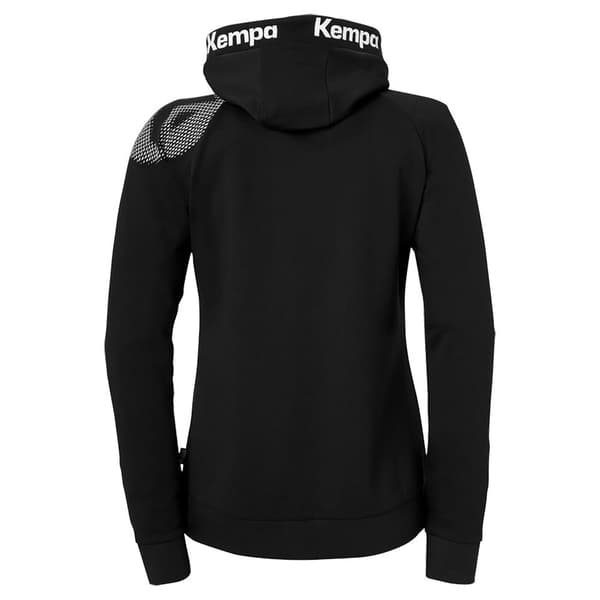 Kempa Sweatshirt Med Fuld Lynlås Core 26 Sort L Kvinde