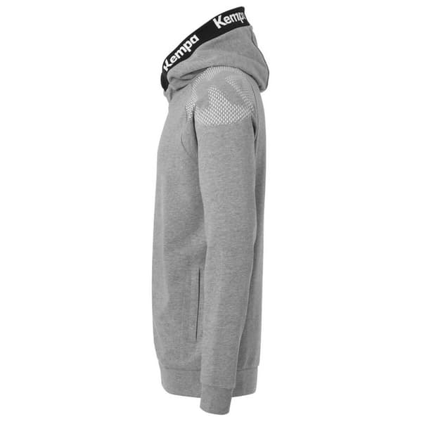Kempa Sweatshirt Med Fuld Lynlås Core 26 Grå XL Mand