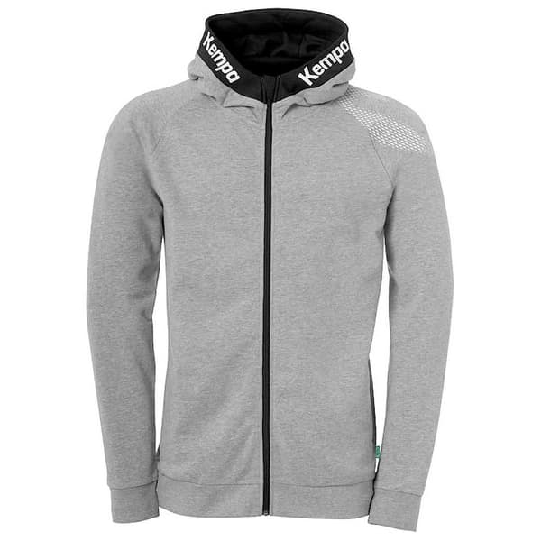 Kempa Sweatshirt Med Fuld Lynlås Core 26 Grå XL Mand