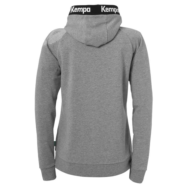Kempa Sweatshirt Med Fuld Lynlås Core 26 Grå XS Kvinde