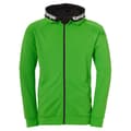 Miniatyrbillede 1 af 4: Kempa Sweatshirt Med Fuld Lynlås Core 26 Grøn 152 cm Dreng