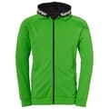 Miniatyrbillede 1 af 4: Kempa Sweatshirt Med Fuld Lynlås Core 26 Grøn 2XL Mand