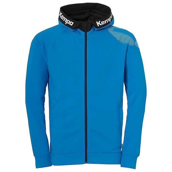Kempa Sweatshirt Med Fuld Lynlås Core 26 Blå 128 cm Dreng