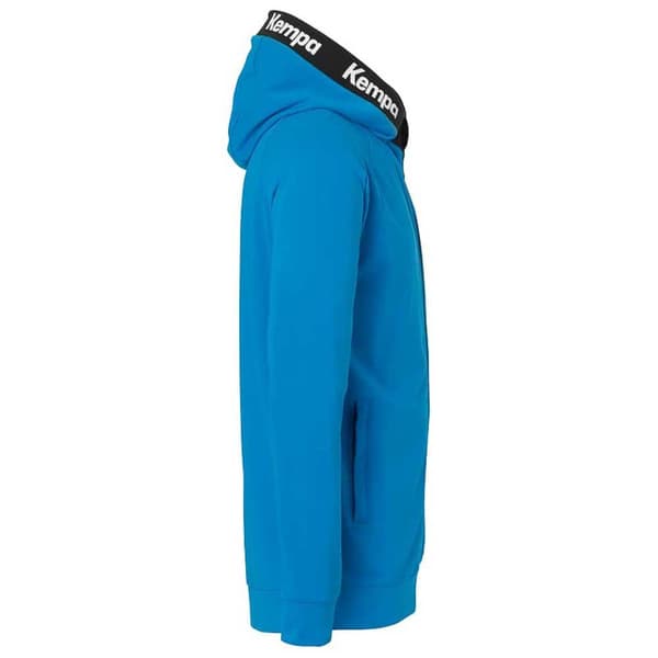 Kempa Sweatshirt Med Fuld Lynlås Core 26 Blå 140 cm Dreng