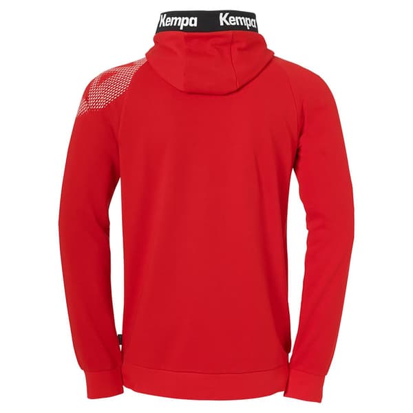 Kempa Sweatshirt Med Fuld Lynlås Core 26 Rød 152 cm Dreng