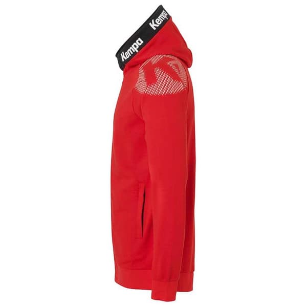 Kempa Sweatshirt Med Fuld Lynlås Core 26 Rød XL Mand