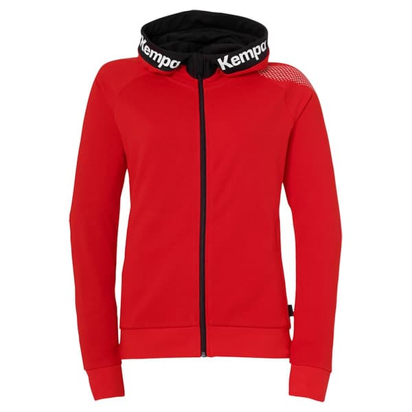 Kempa Sweatshirt Med Fuld Lynlås Core 26 Rød XS Kvinde