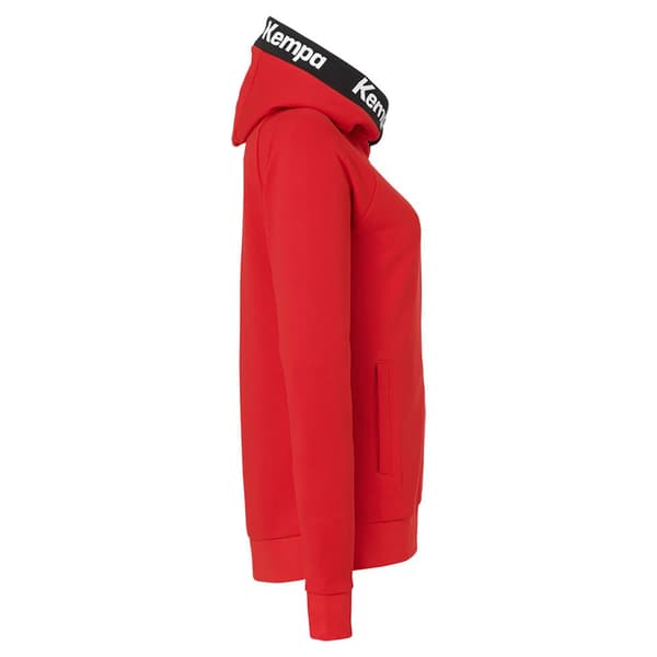 Kempa Sweatshirt Med Fuld Lynlås Core 26 Rød 2XL Kvinde