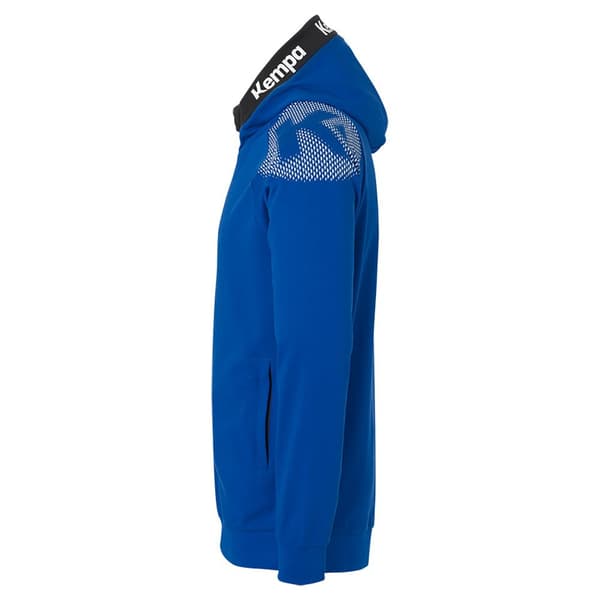 Kempa Sweatshirt Med Fuld Lynlås Core 26 Blå 140 cm Dreng