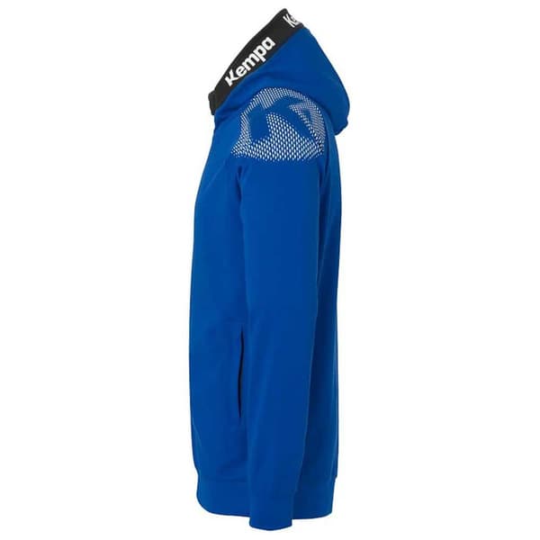 Kempa Sweatshirt Med Fuld Lynlås Core 26 Blå 3XL Mand