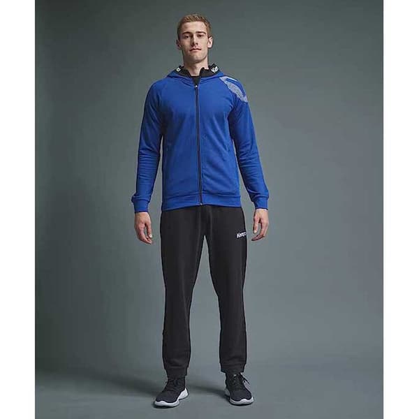 Kempa Sweatshirt Med Fuld Lynlås Core 26 Blå 3XL Mand