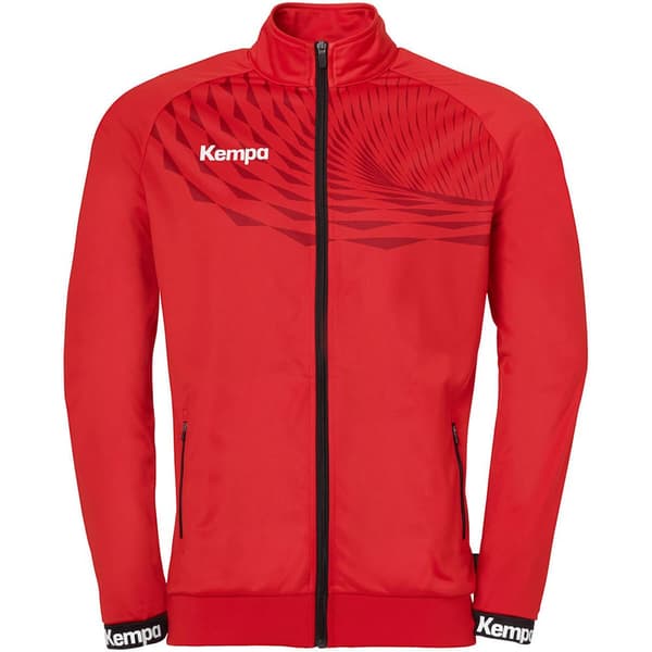 Kempa Træningsdragt Jakke Wave 26 Poly Rød 164 cm Dreng