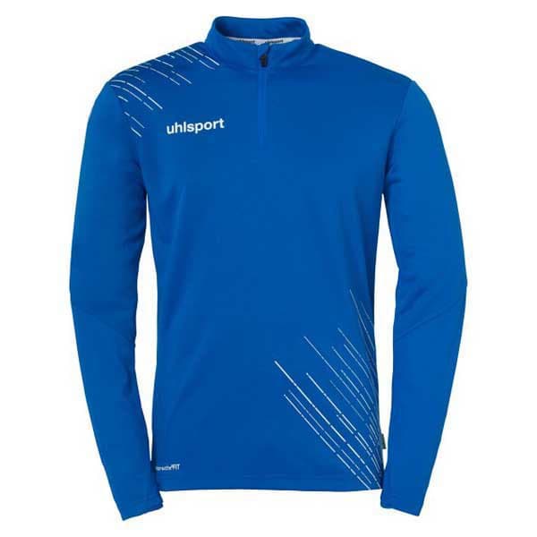 Uhlsport Halv Lynlå Sweatshirt Score 26 Blå M Mand
