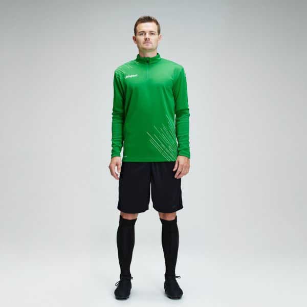 Uhlsport Halv Lynlå Sweatshirt Score 26 Grøn XL Mand