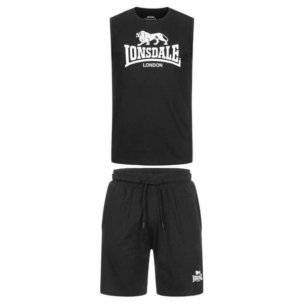 Lonsdale Träningsoverall Allanton Svart XL Man