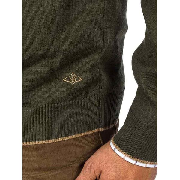 Pasion Morena Tröja Med V-ringning Tricot Grönt 2XL