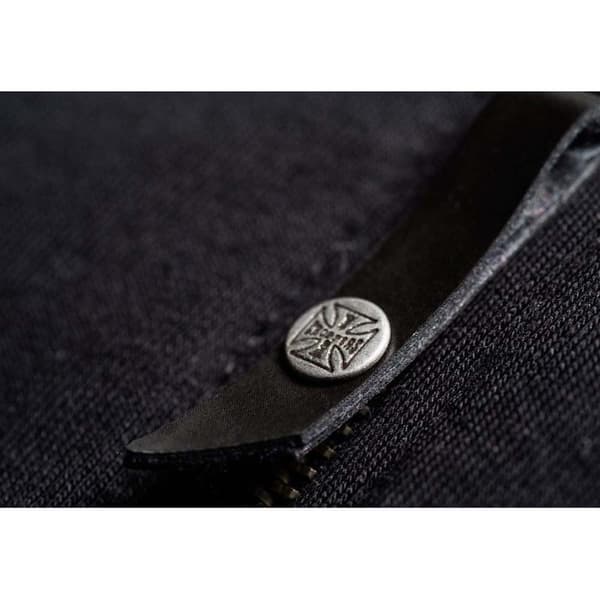 West Coast Choppers Sweatshirt Med Fuld Lynlås Mechanic Sort M Mand