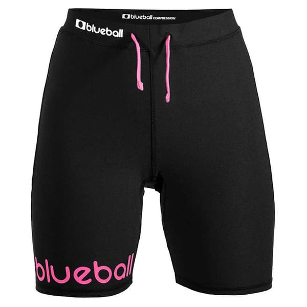 Blueball Sport Johdon Kanssa Short Tight Compression Musta XL Nainen