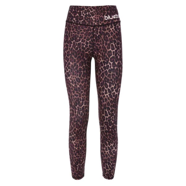 Blueball Sport Strumpfhose Leopard Rosa S Kvinde