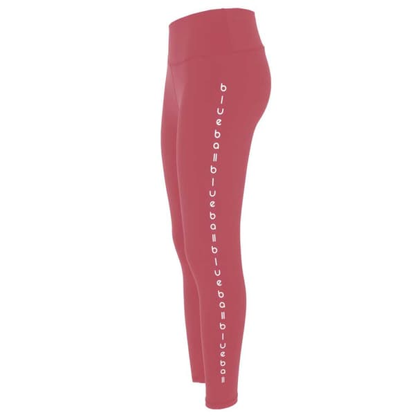 Blueball Sport Tights Med Høj Talje Slim Rosa M Kvinde