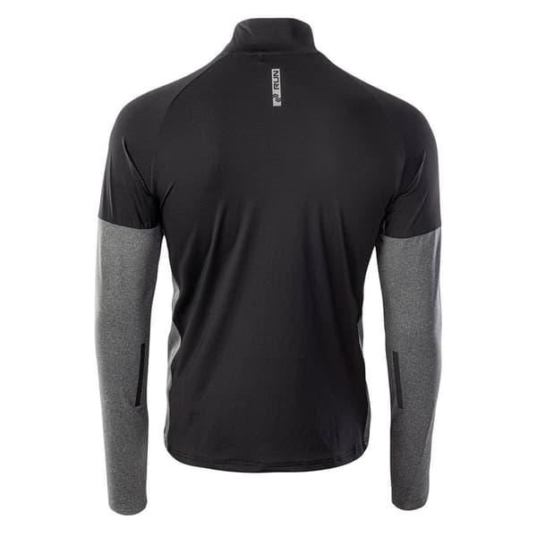 Iq T-shirt Med Halv Dragkedja Immo Svart,Grå M Man