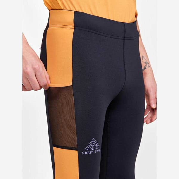 Craft Leggings Pro Trail Sort L Mand